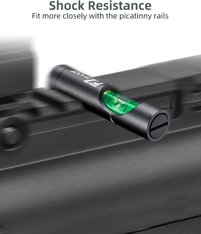 EZshoot Scope Level Scope Leveling Kit, High Precision Big Bubble Scope Level, Scope Bubble Level Helps The Scope Keep Vertical - Image 4